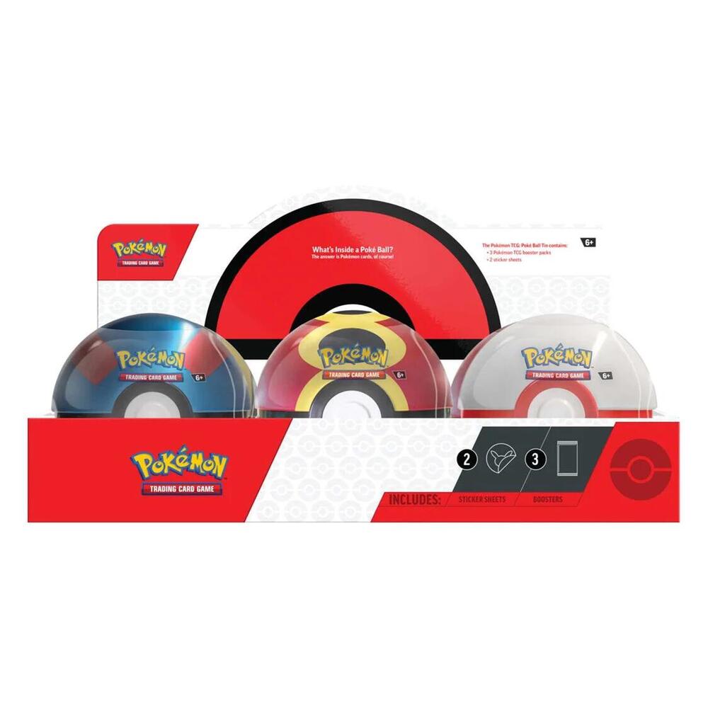 Poke Ball Tin Random Ball Pick (Q4 2025)