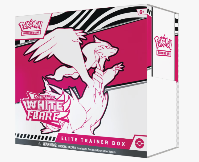 White Flare Elite Trainer Box