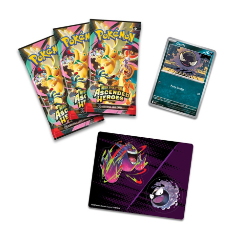 Mega Evolution: Ascended Heroes Tech Sticker Collection - Gastly -