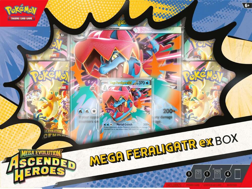 Ascended Heroes Mega Emboar ex Box