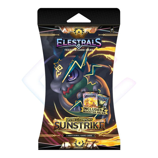 Divine Champions: Sunstrike  - Double Blister Pack w/ Stellar Zaptor Promo -