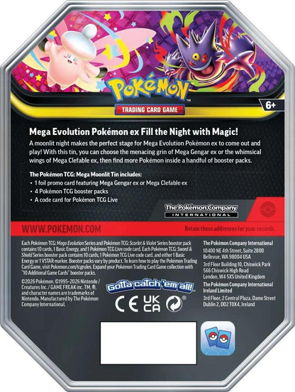 Mega Moonlit Tin [Mega Gengar ex]