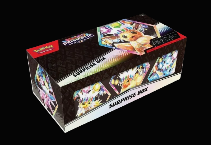 Prismatic Evolutions Surprise Box