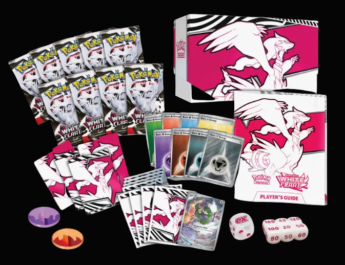 White Flare Elite Trainer Box