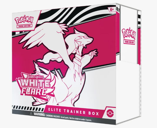 White Flare Elite Trainer Box