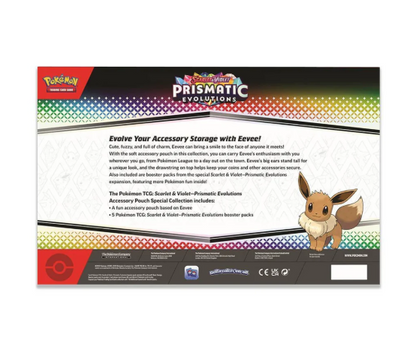 Prismatic Evolutions Accessory Pouch Special Collection