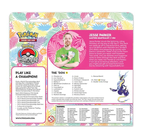 2024 World Championship Deck: Jesse Parker (The 'Don)