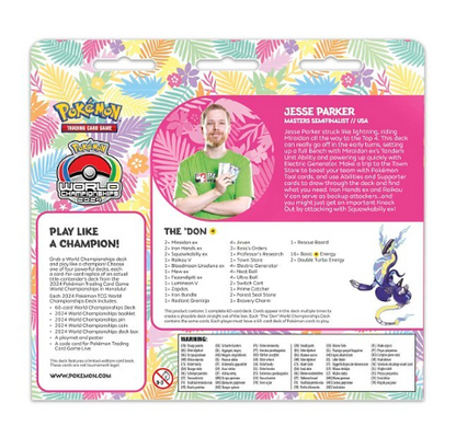 2024 World Championship Deck: Jesse Parker (The 'Don)