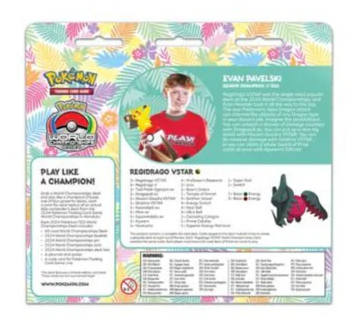 2024 World Championship Deck: Evan Pavelski (Regidrago VSTAR)