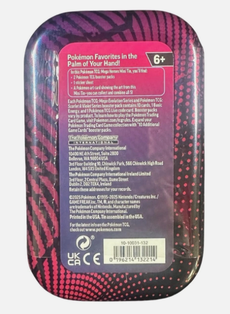 Mega Heroes Mini Tin Random One