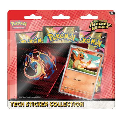 Mega Evolution: Ascended Heroes Tech Sticker Collection - Charmander -