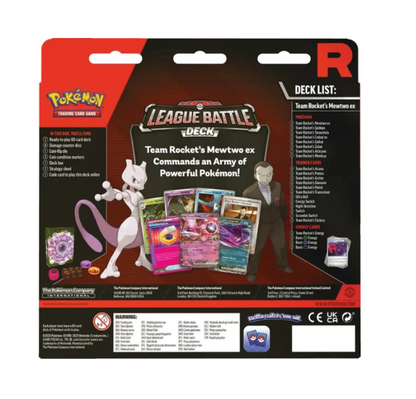 League Battle Deck [Team Rocket's Mewtwo ex]