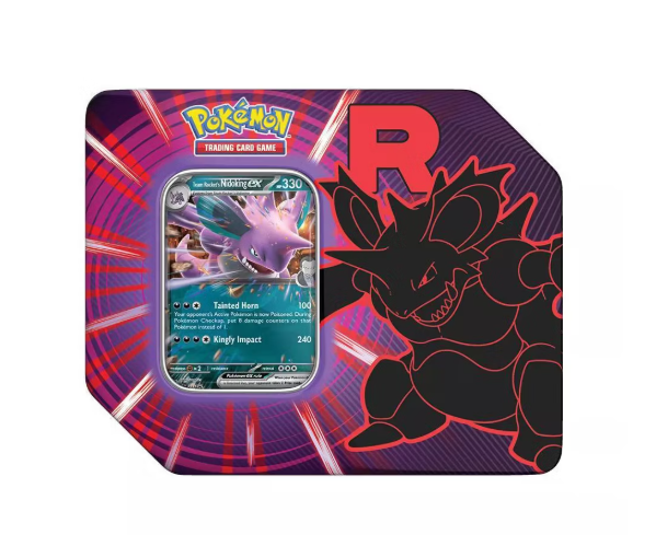 Team Rocket Tin [Team Rocket's Nidoking ex]