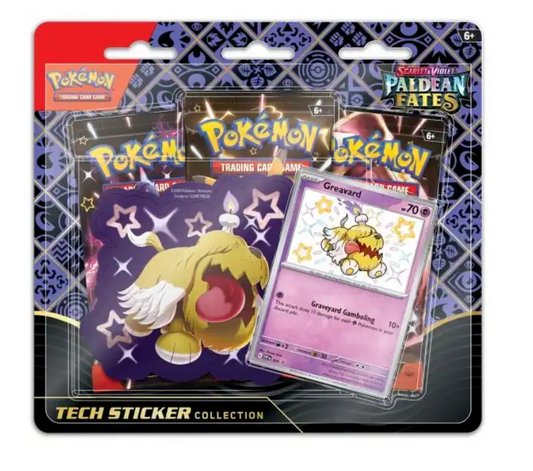 Paldean Fates Tech Sticker Collection [Greavard]
