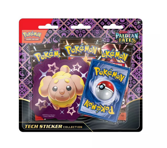 Paldean Fates Tech Sticker Collection [Fidough]